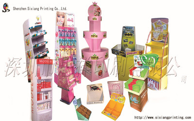 量身定制精品纸货架 思祥印刷为您提供免费设计与高品质展示解决方案